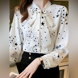 Jane Chic Designs Starry Night Blouse